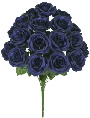 22" Rose Bush: Dark Royal Blue x 18