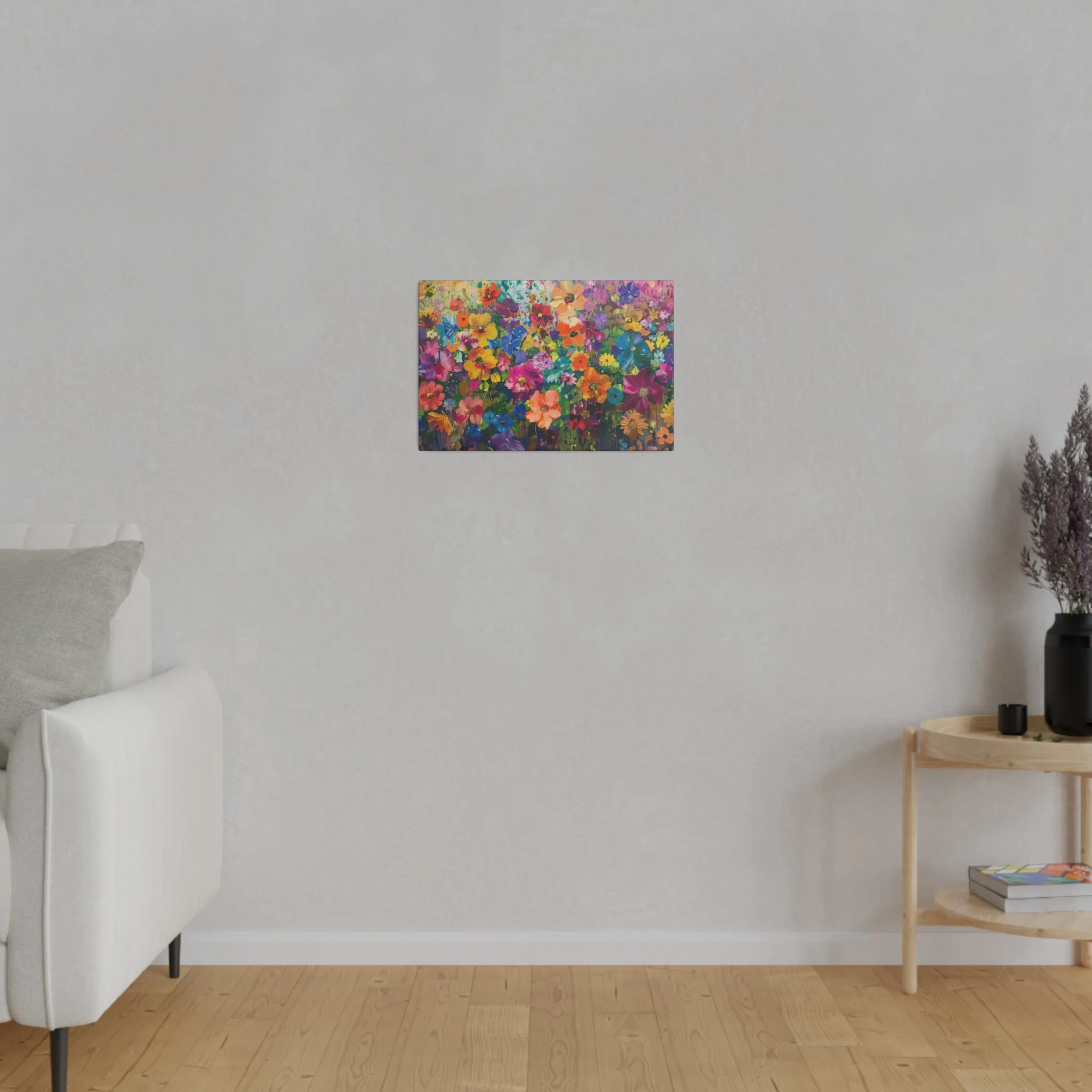 Abstract Floral Canvas Print Wall Painting Modern Artwork Canvas Wall Art for Living Room Home Office Décor