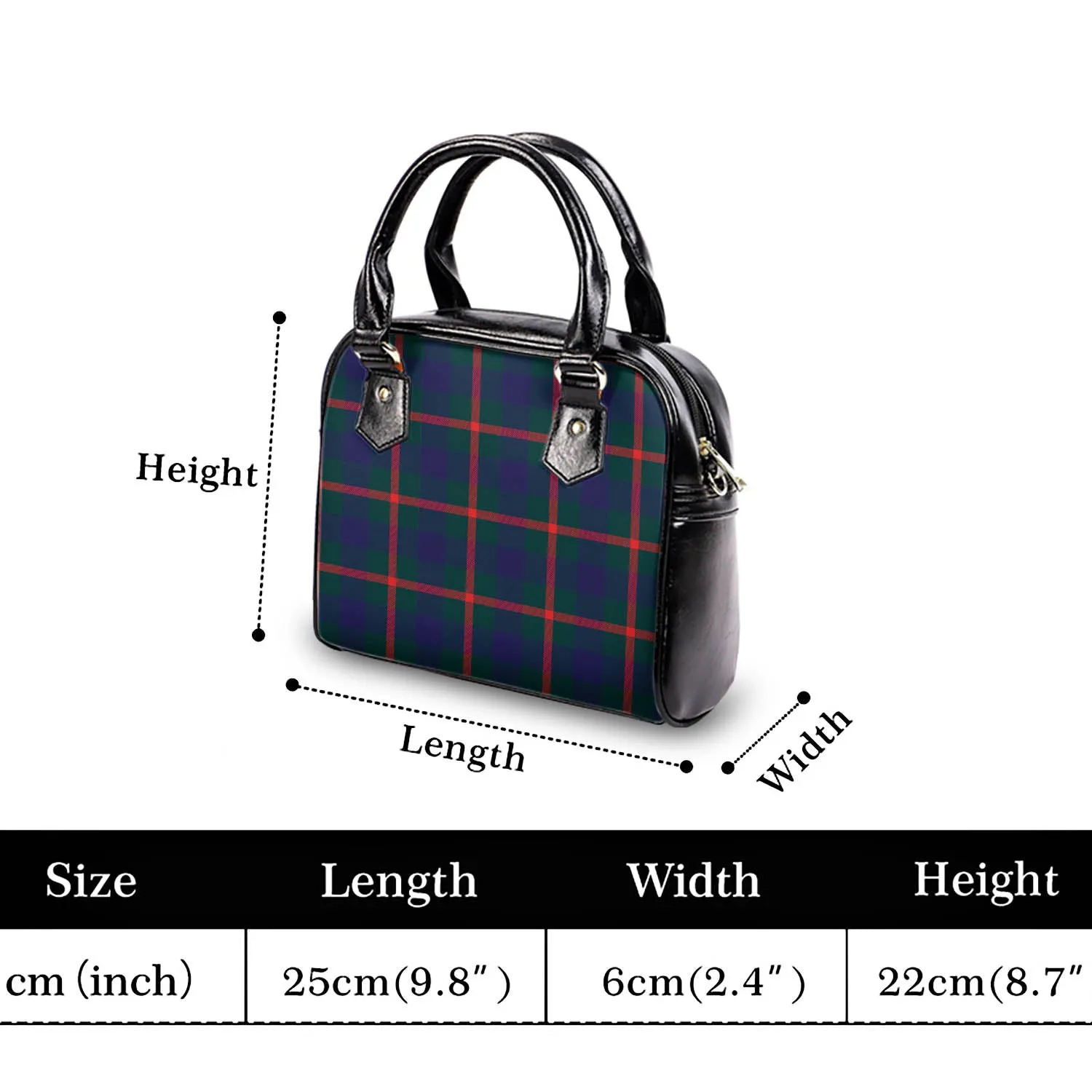 Agnew Tartan Shoulder Handbags