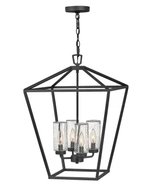 Alford Place LED Outdoor Lantern in Museum Black