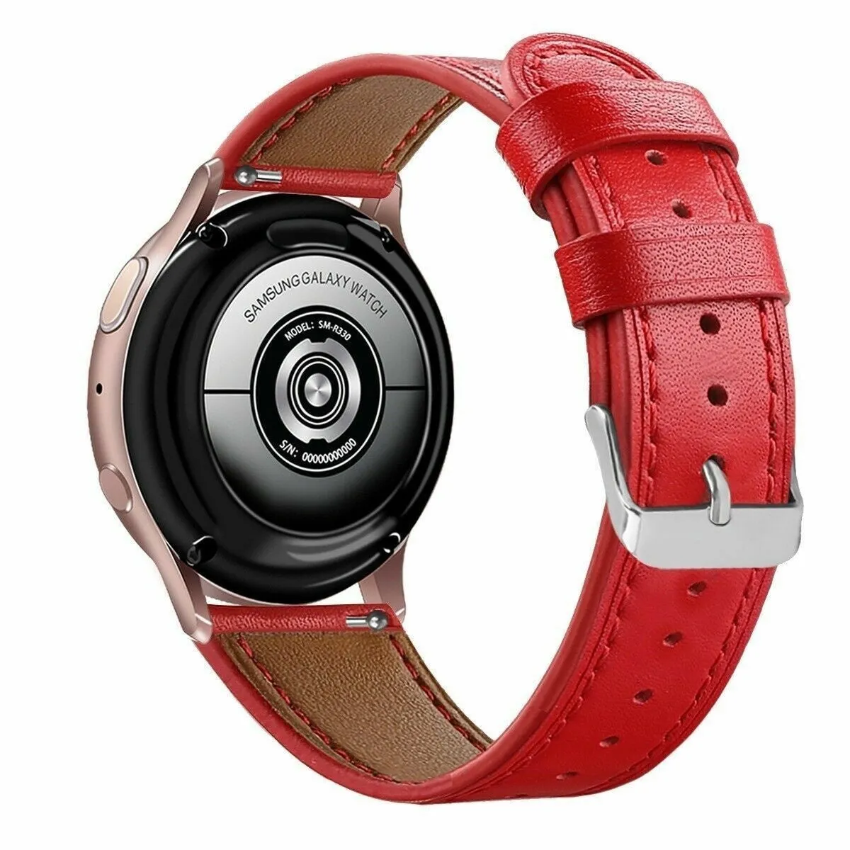 Amazfit GTR Leather Strap (Red)