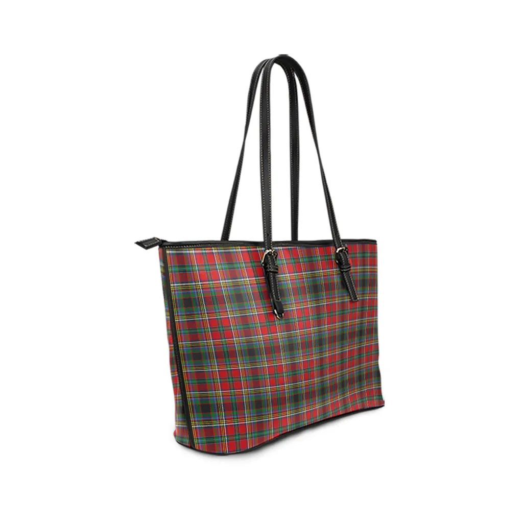 Anderson of Arbrake Tartan Leather Tote Bag