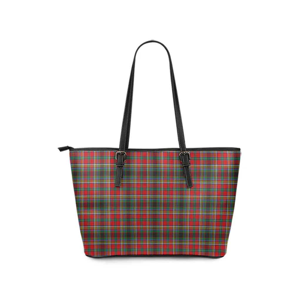 Anderson of Arbrake Tartan Leather Tote Bag