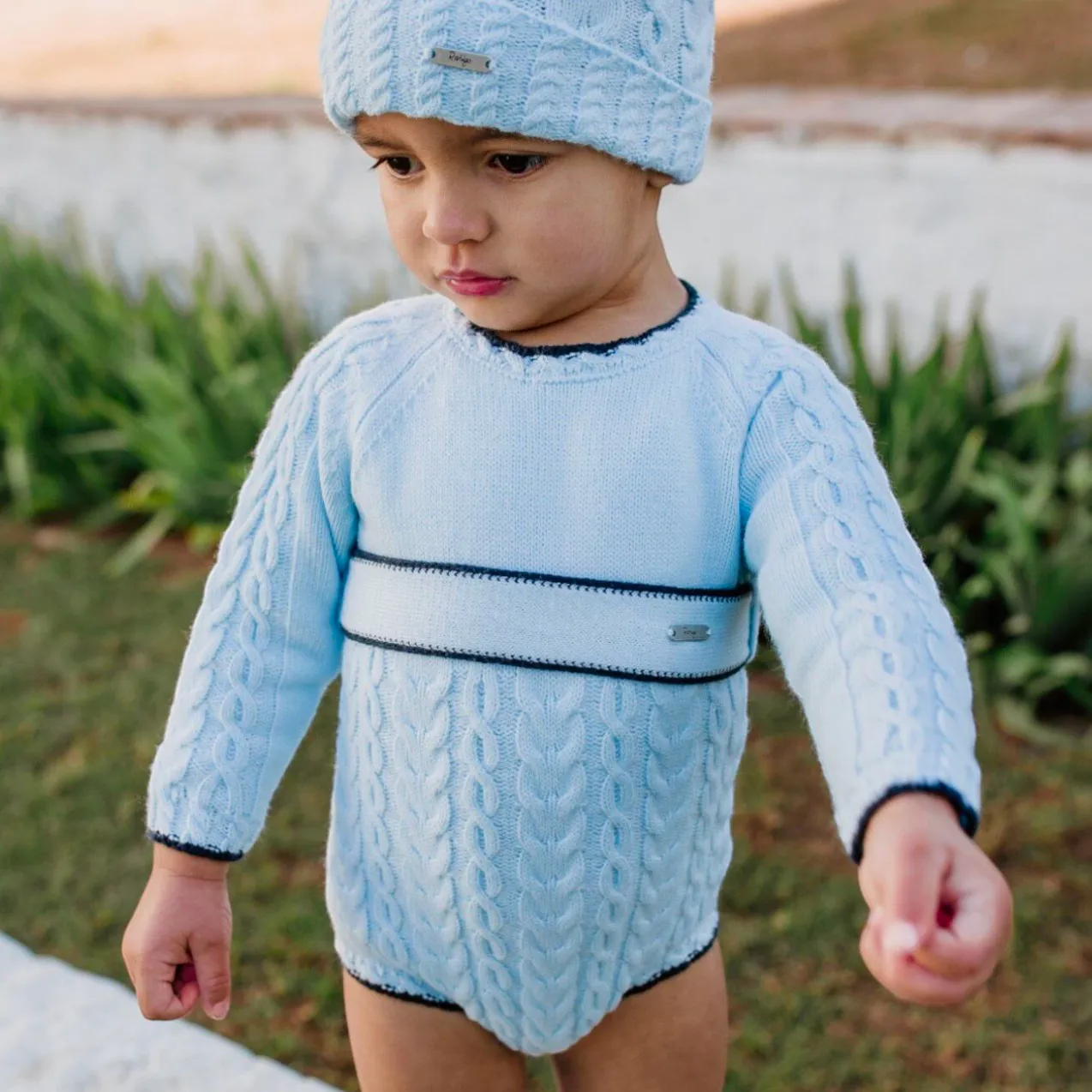 Baby Boy Blue Romper