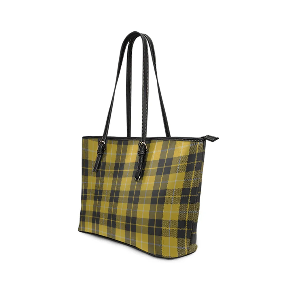 Barclay Dress Tartan Leather Tote Bag