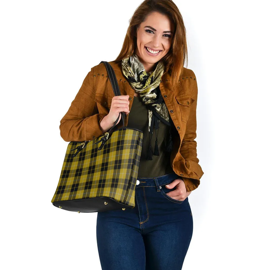 Barclay Dress Tartan Leather Tote Bag