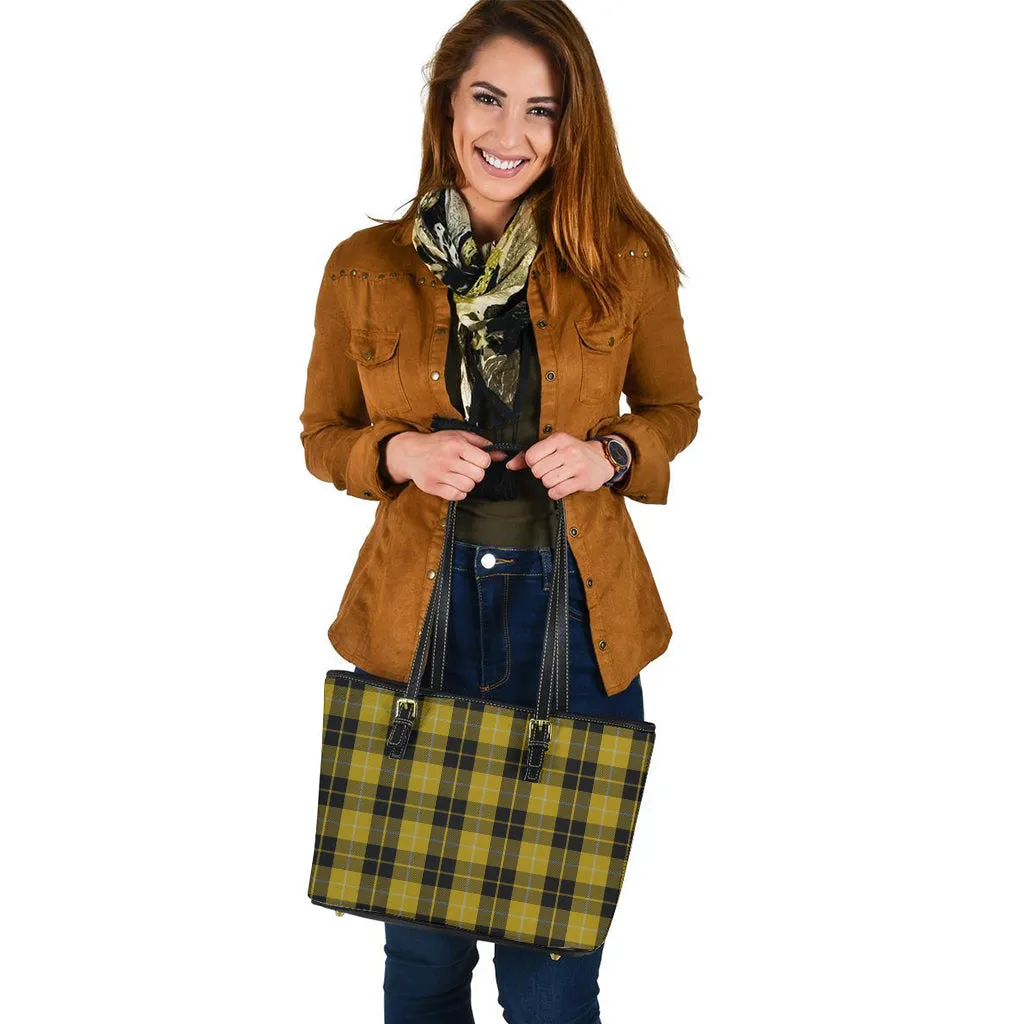 Barclay Dress Tartan Leather Tote Bag