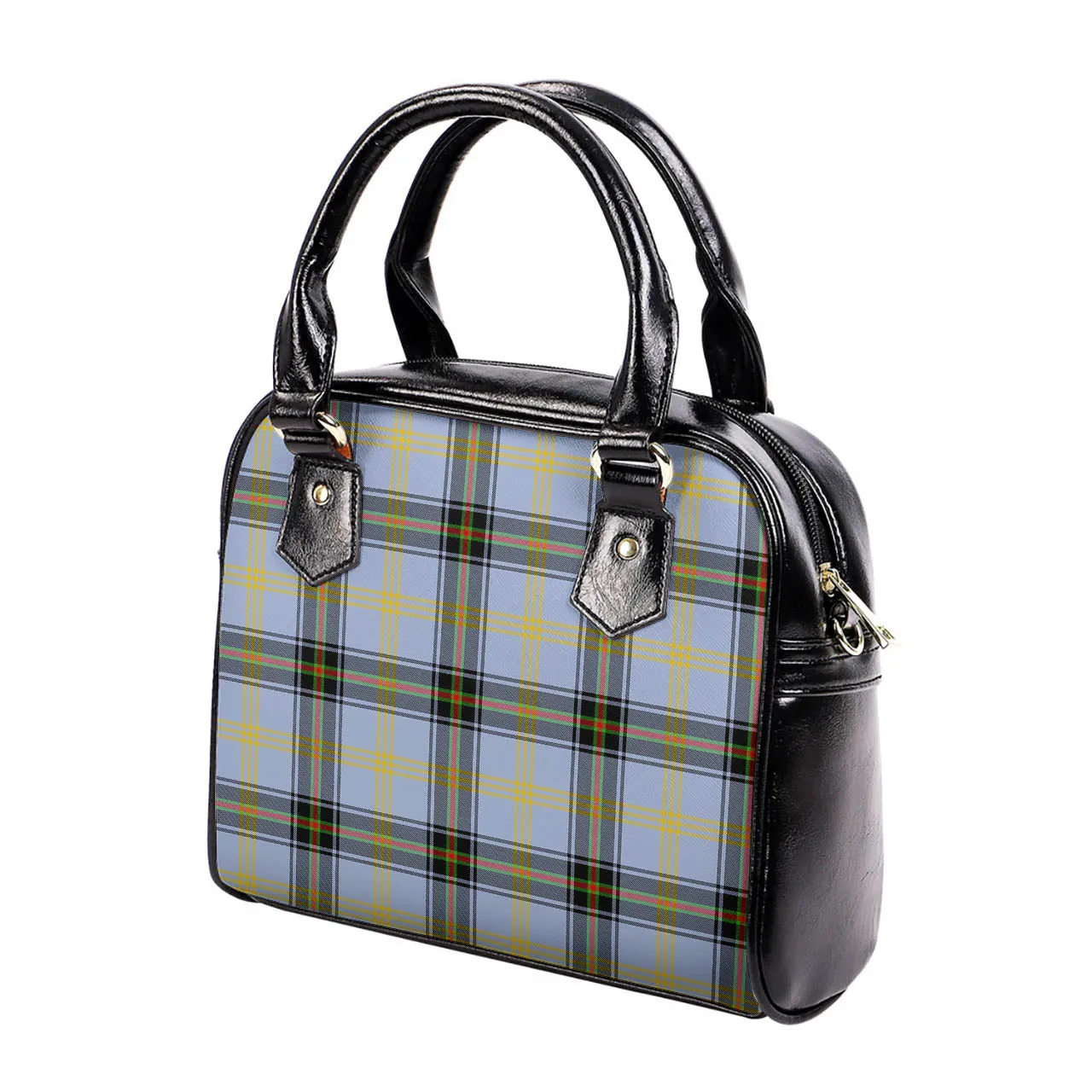 Bell Tartan Shoulder Handbags