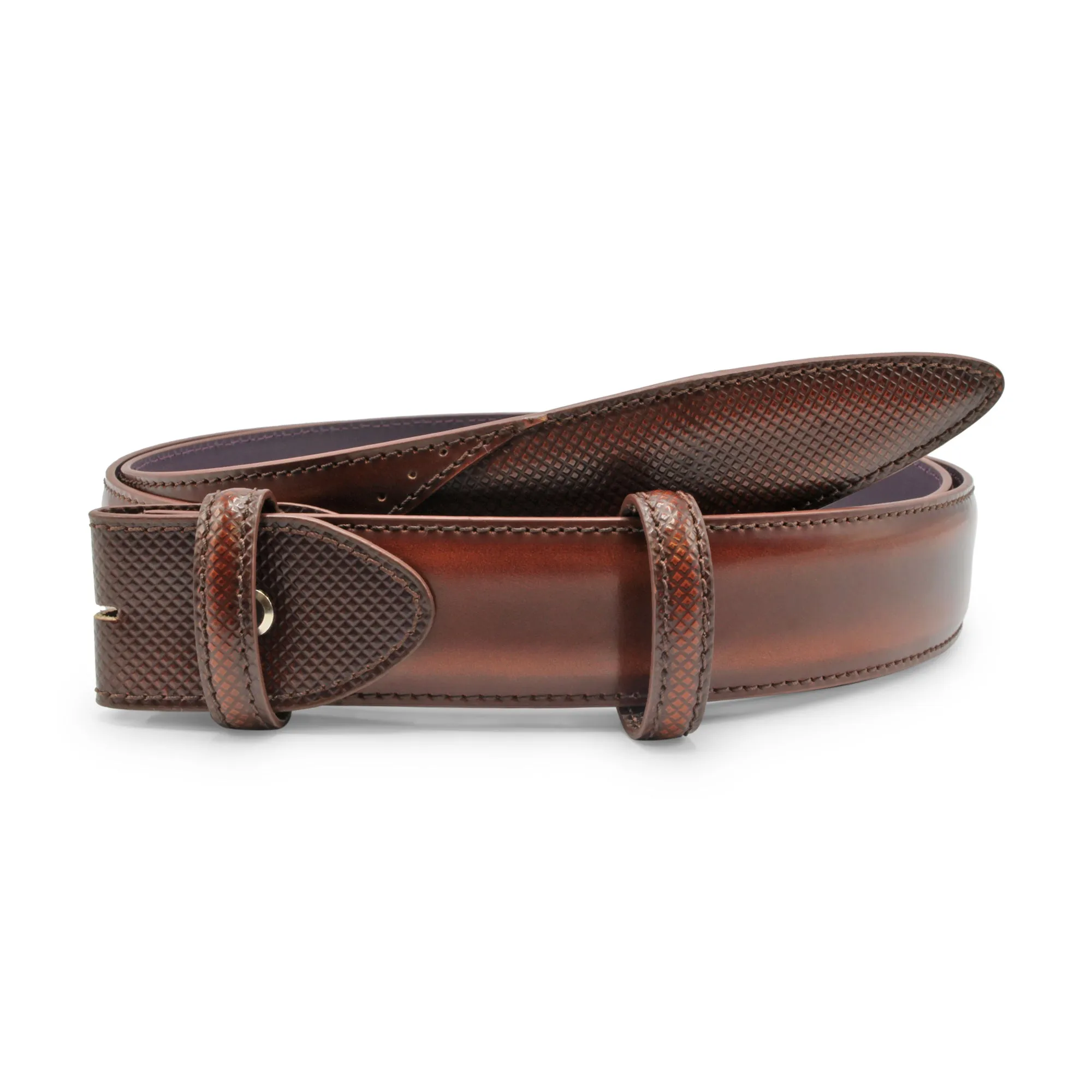 Belmondo Cordovan Effect Belt Strap