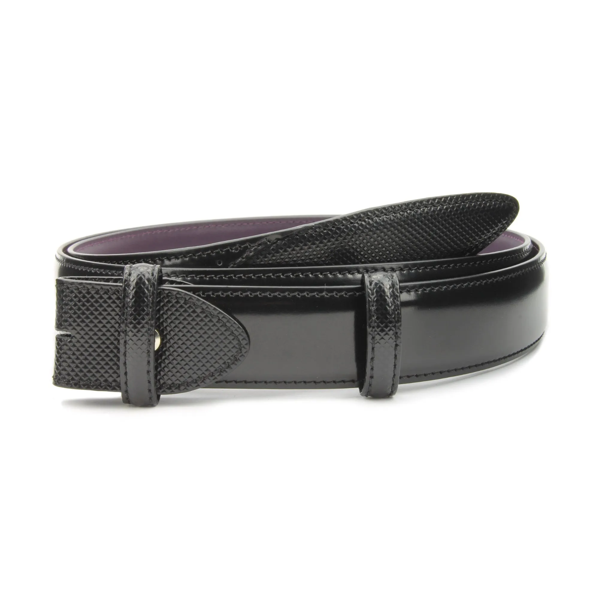 Belmondo Cordovan Effect Belt Strap