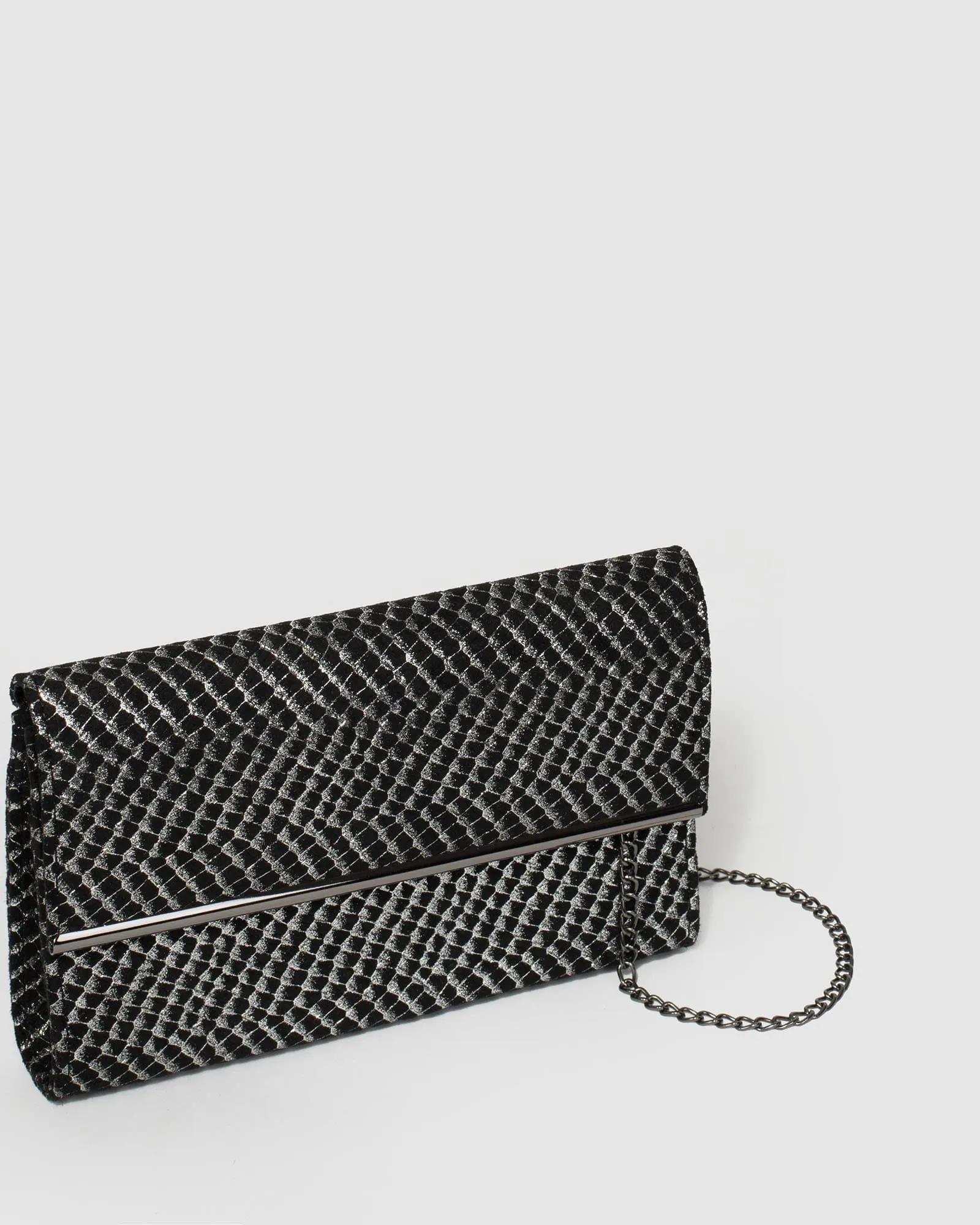 Black Harriet Clutch Bag