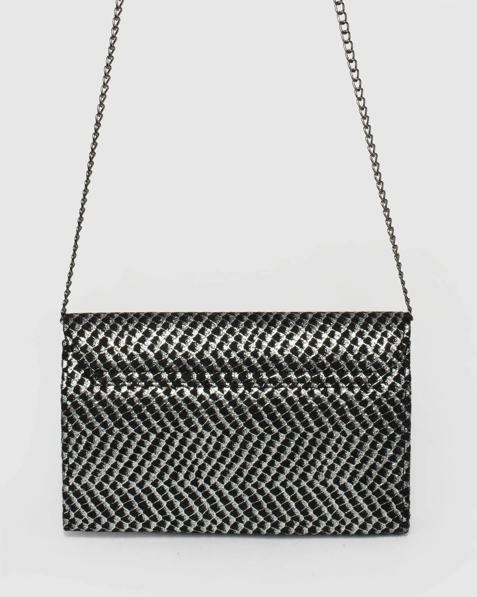 Black Harriet Clutch Bag