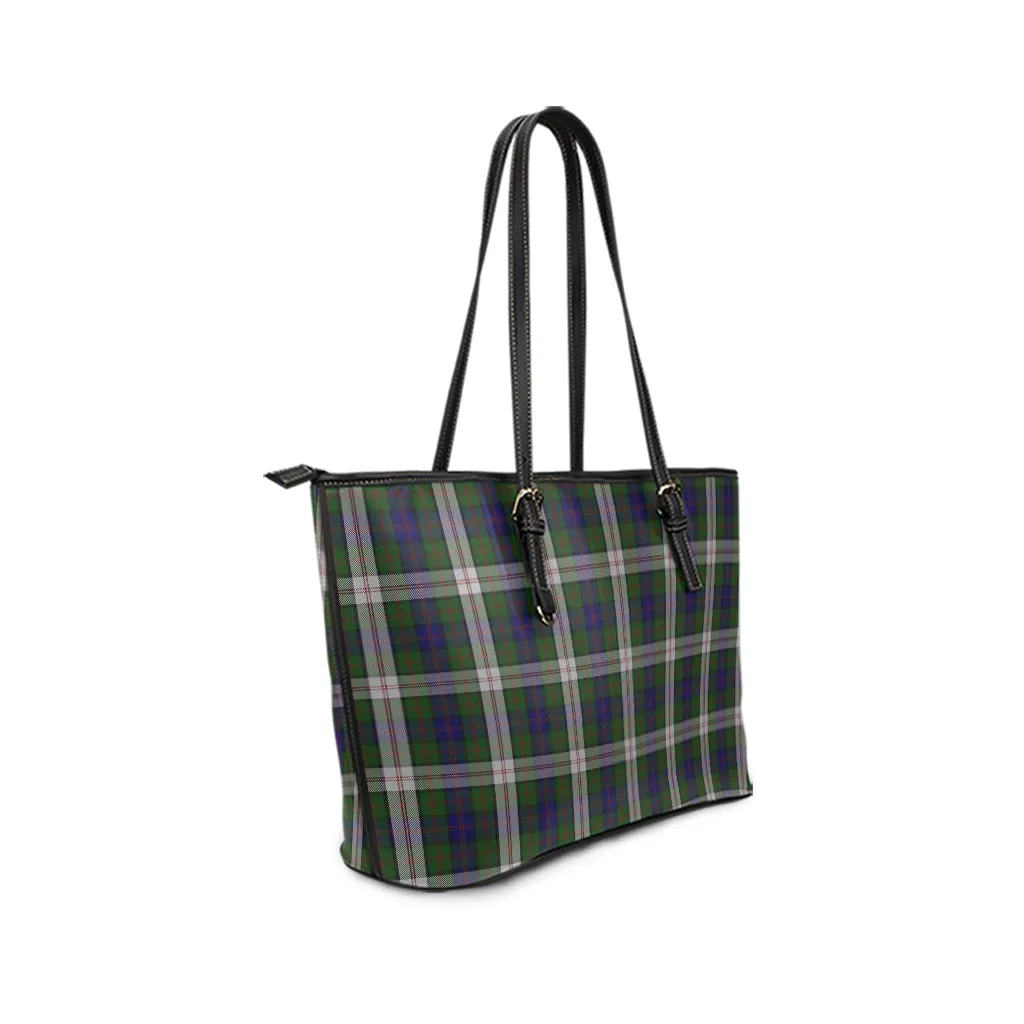 Blair Dress Tartan Leather Tote Bag