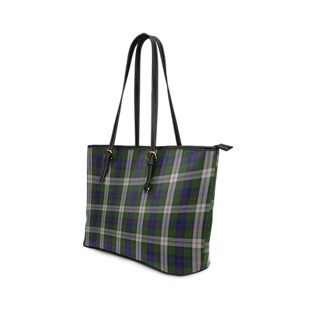 Blair Dress Tartan Leather Tote Bag