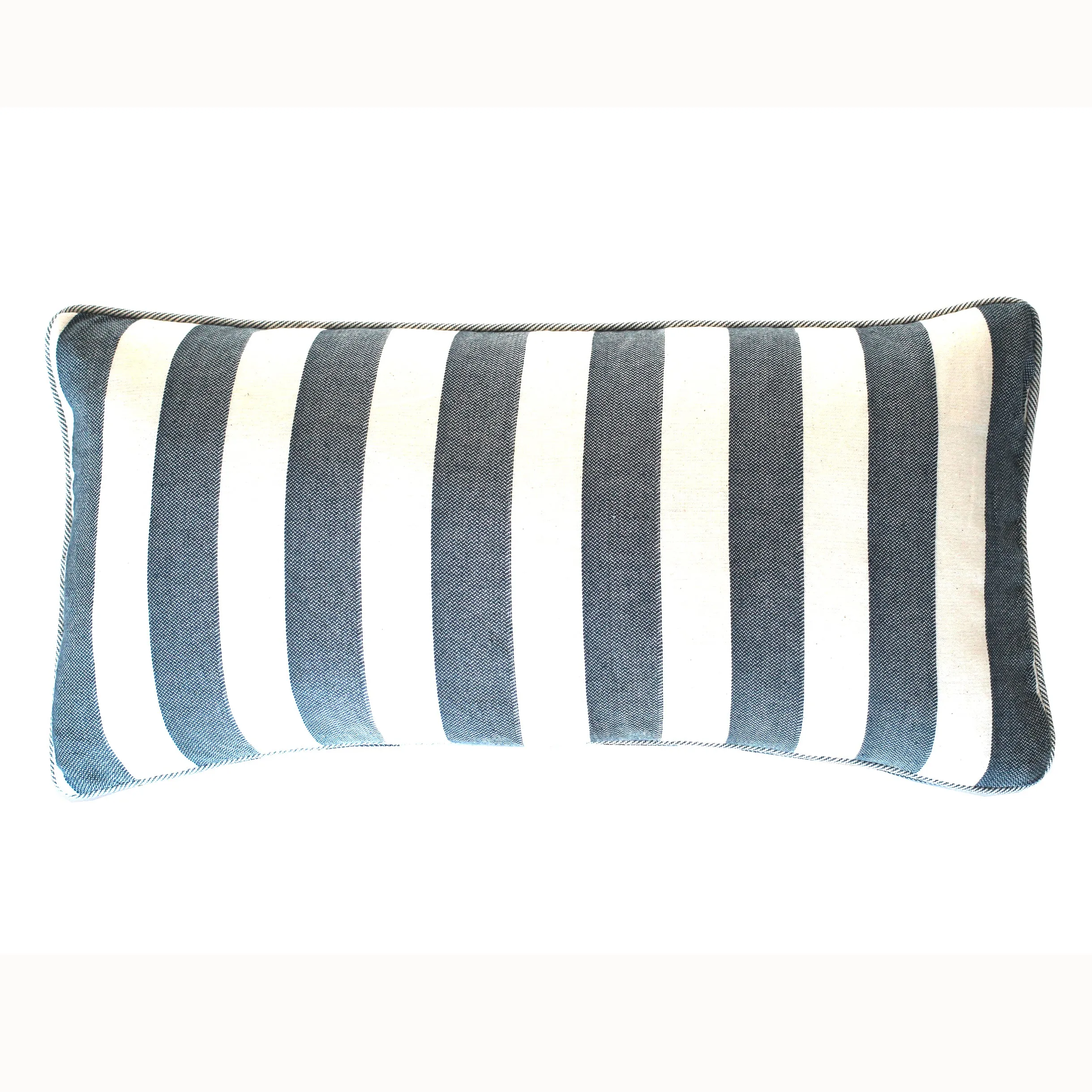 Bold Stripe Cushion | Dark Slate