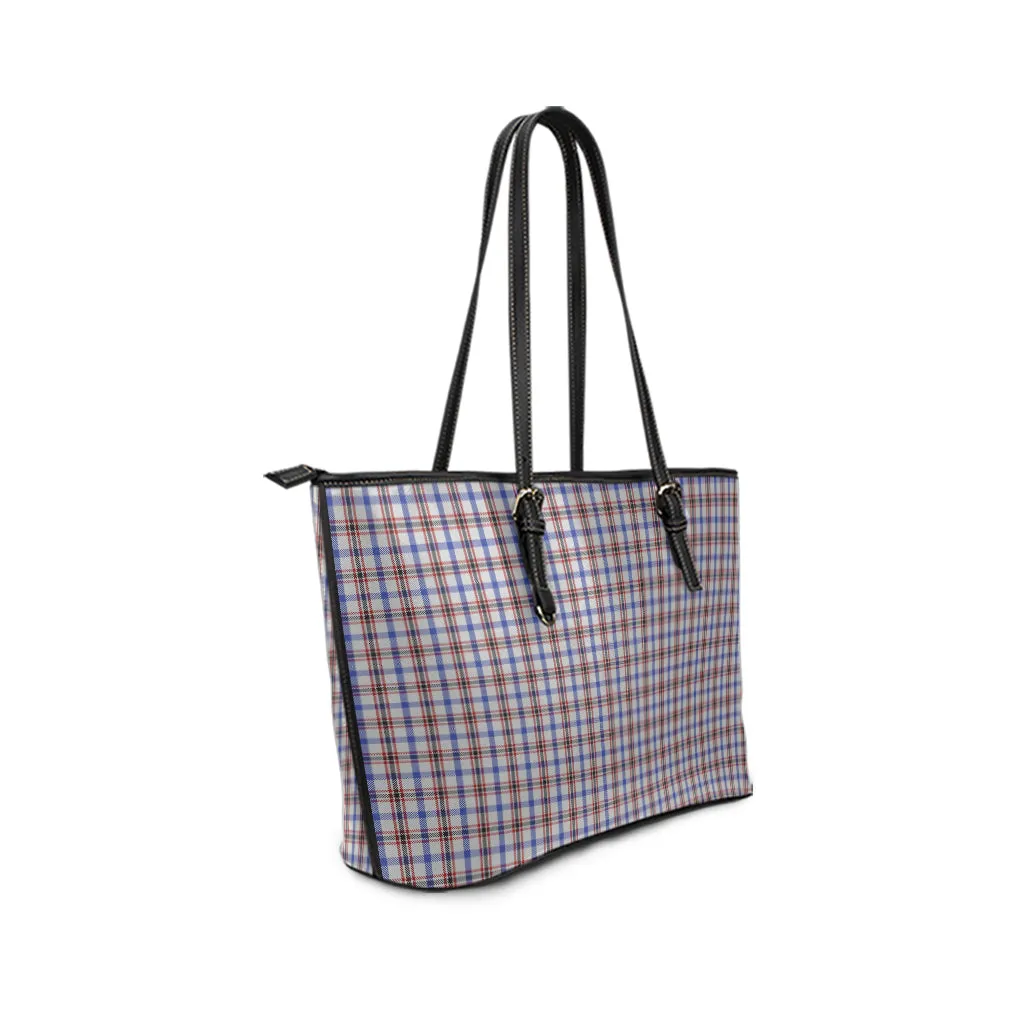 Boswell Tartan Leather Tote Bag