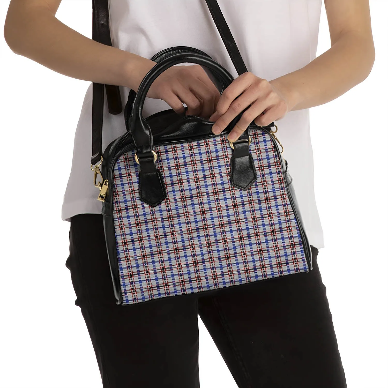 Boswell Tartan Shoulder Handbags