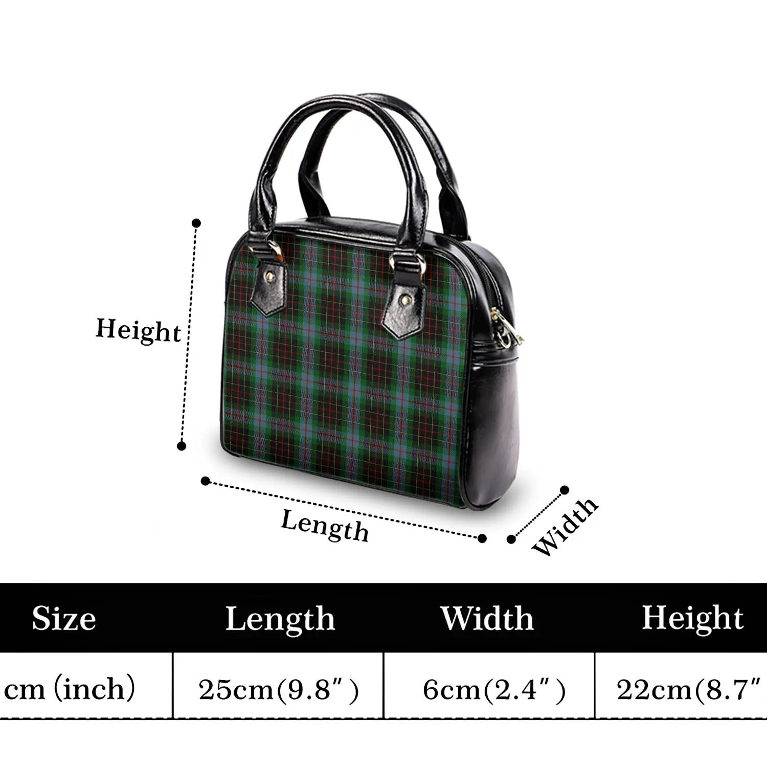 Brodie Hunting Tartan Shoulder Handbags