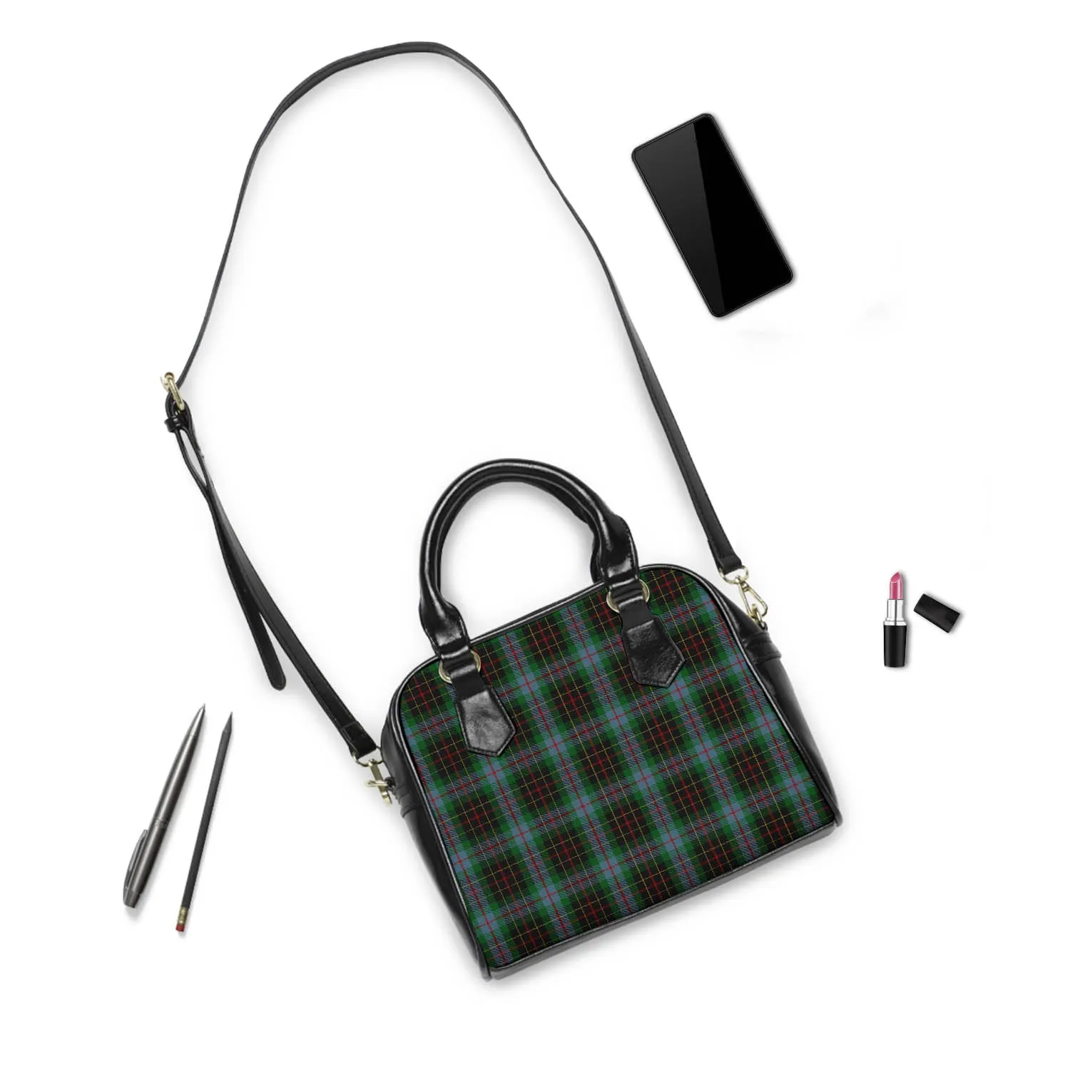 Brodie Hunting Tartan Shoulder Handbags