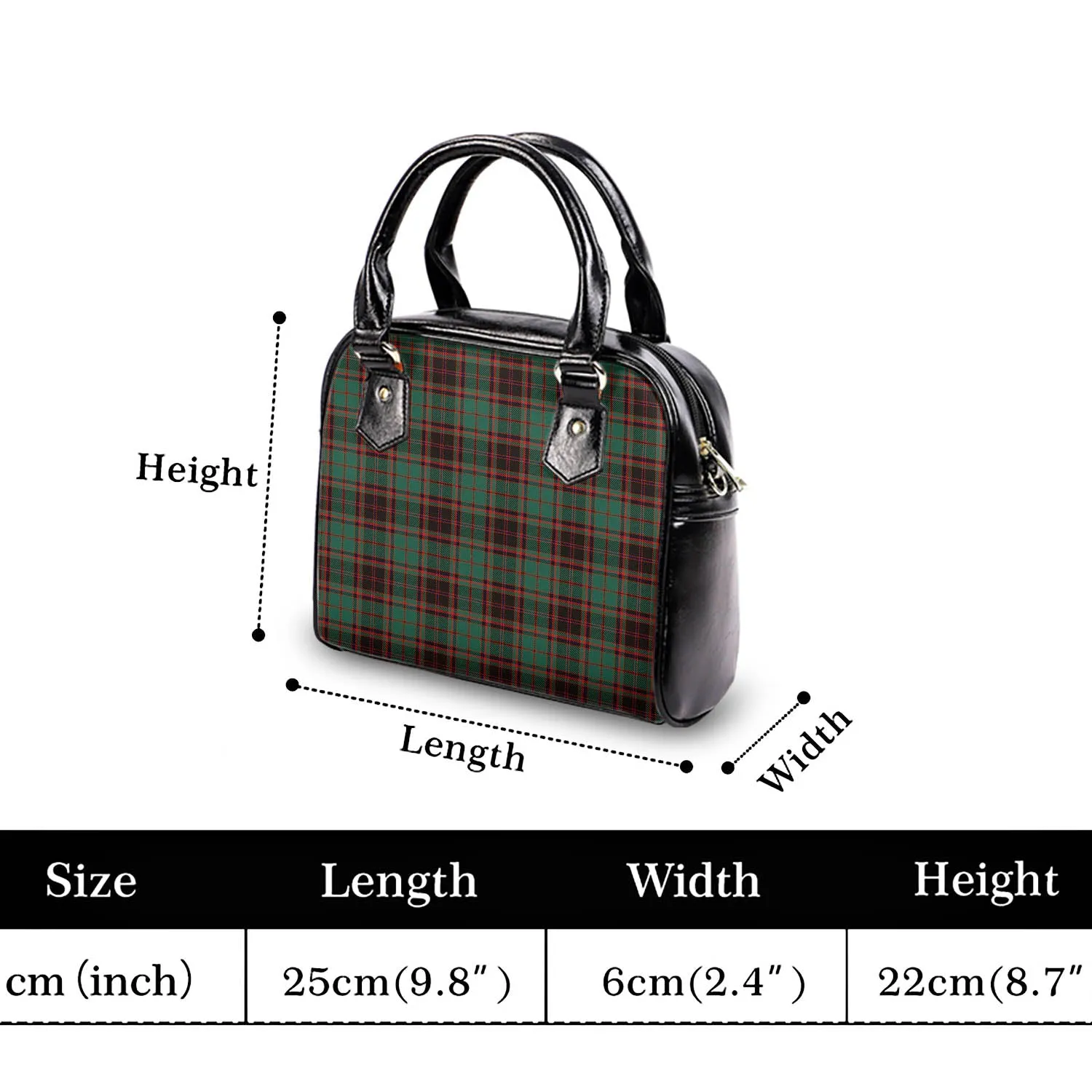 Buchan Ancient Tartan Shoulder Handbags