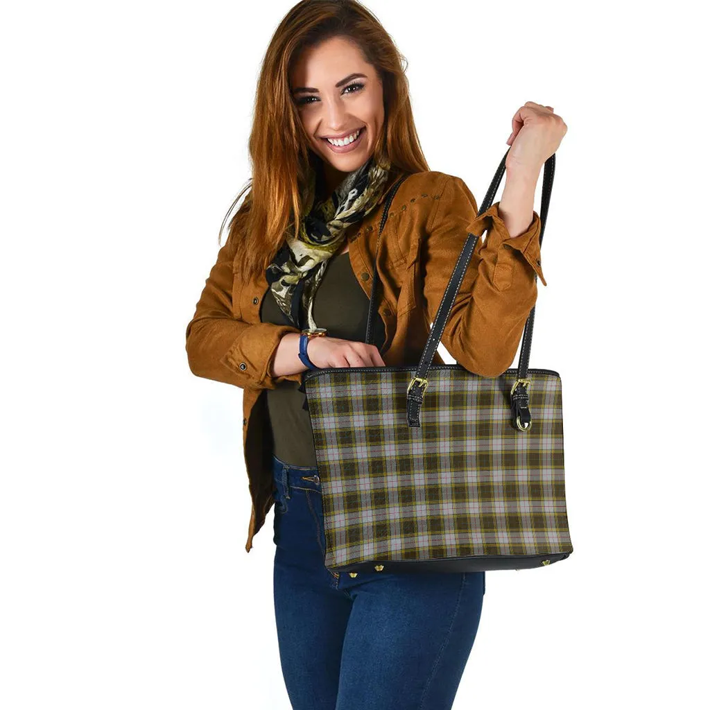 Buchanan Dress Tartan Leather Tote Bag