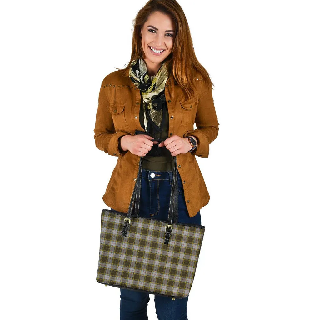 Buchanan Dress Tartan Leather Tote Bag