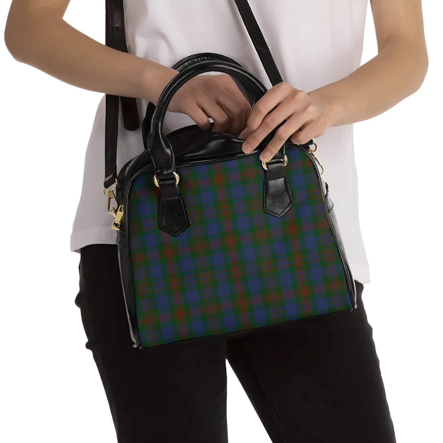 Buchanan Hunting Tartan Shoulder Handbags