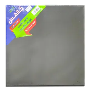 Canvas Board Black 30x30cm