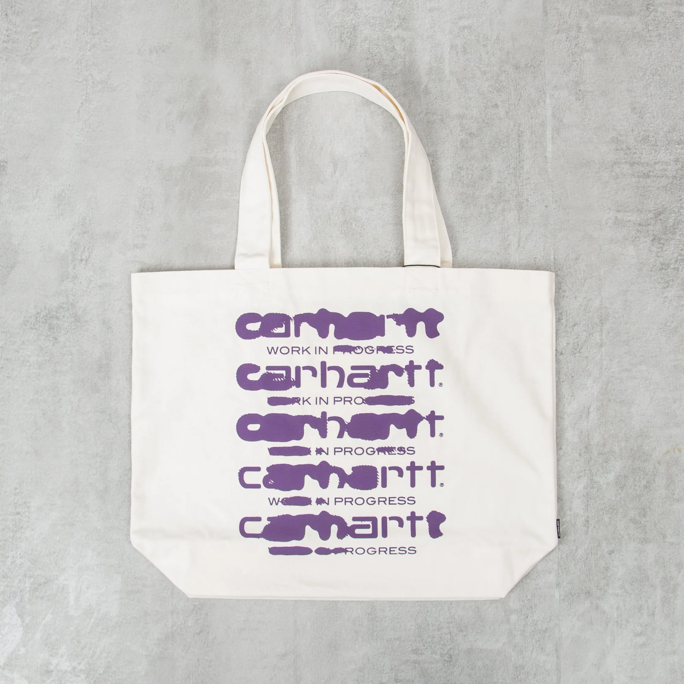 Carhartt WIP Canvas Graphic Tote Large - Wax