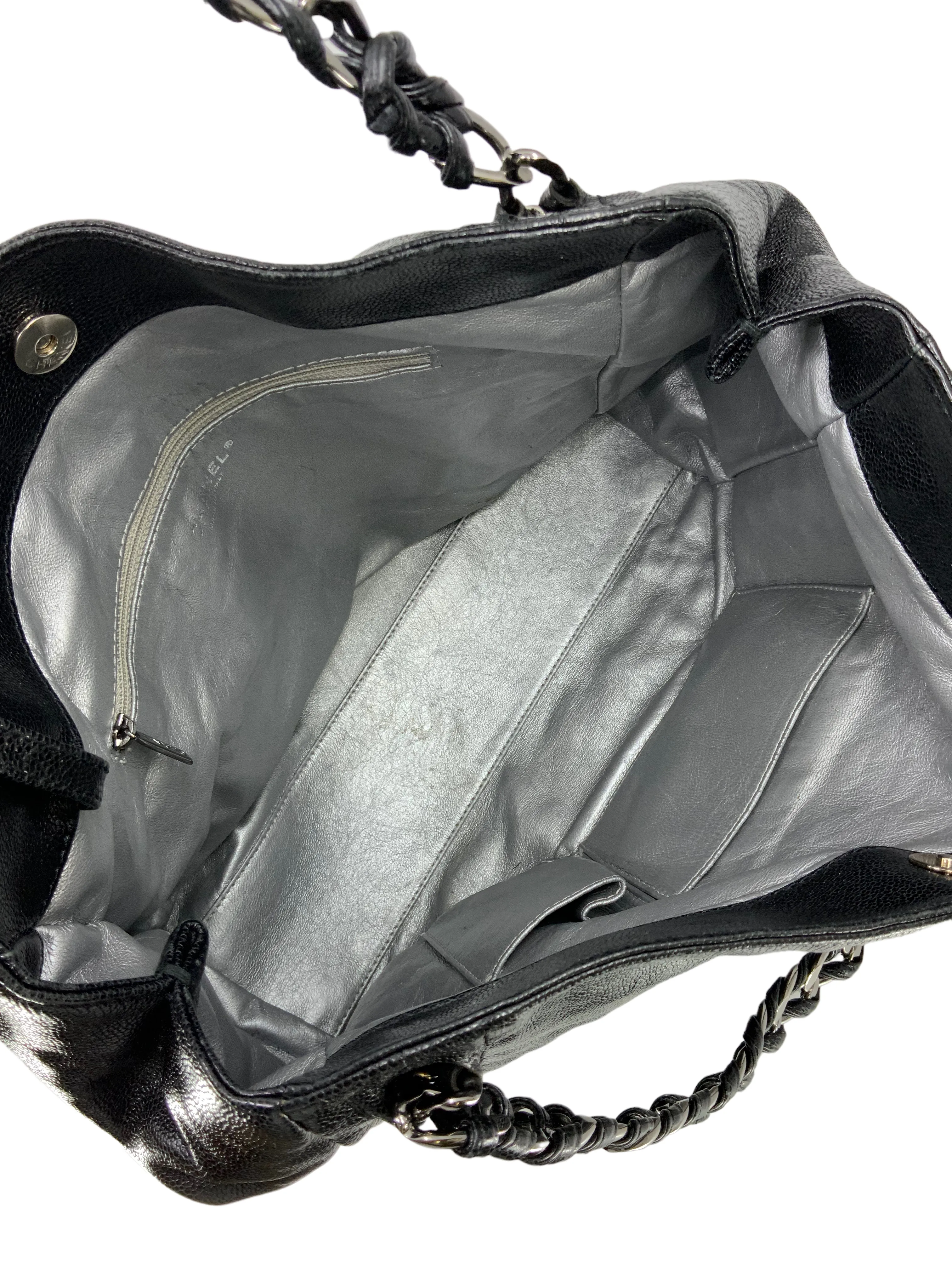 CL Luxe Ligne Leather Shoulder Bag