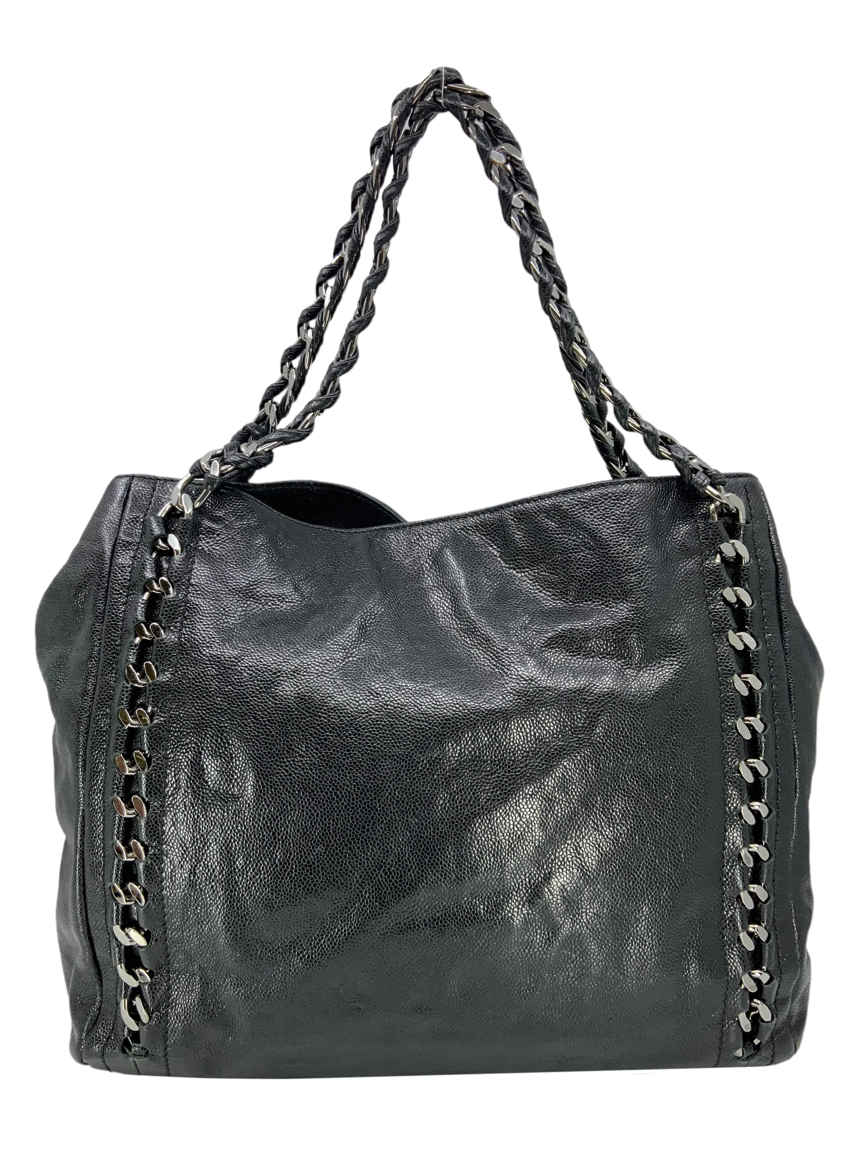 CL Luxe Ligne Leather Shoulder Bag