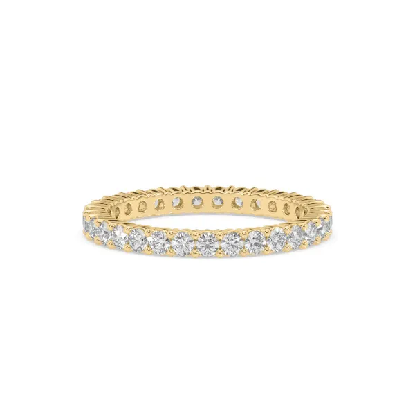 Classic Round Diamond Eternity Band