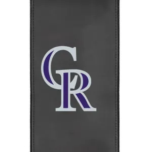 Colorado Rockies Secondary Logo Panel For Xpression Gaming Chair Only