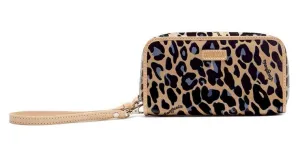 Consuela Blue Jag Wristlet