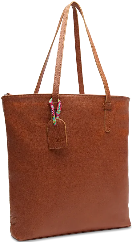 Consuela Market Tote, Brandy