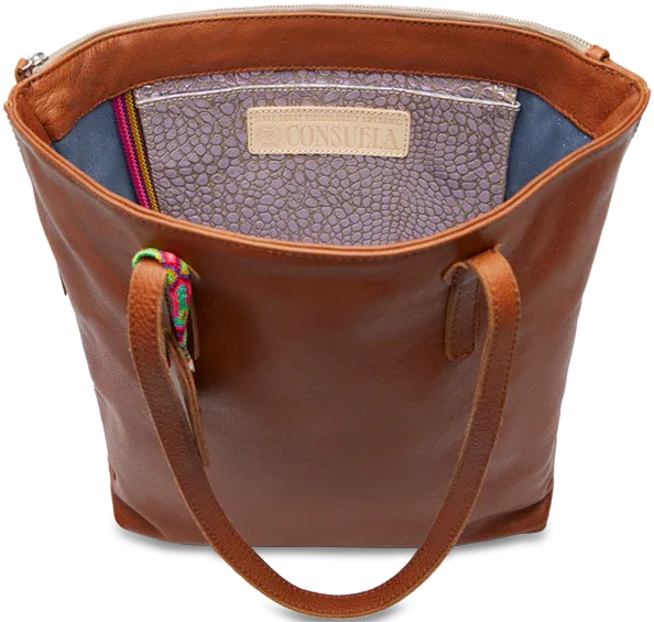 Consuela Market Tote, Brandy