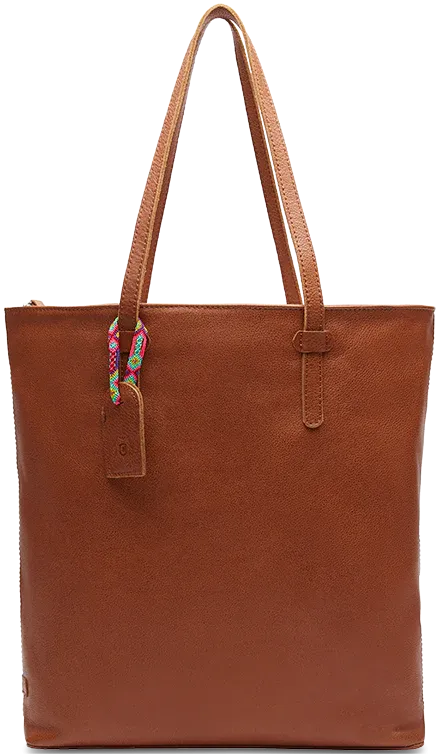 Consuela Market Tote, Brandy