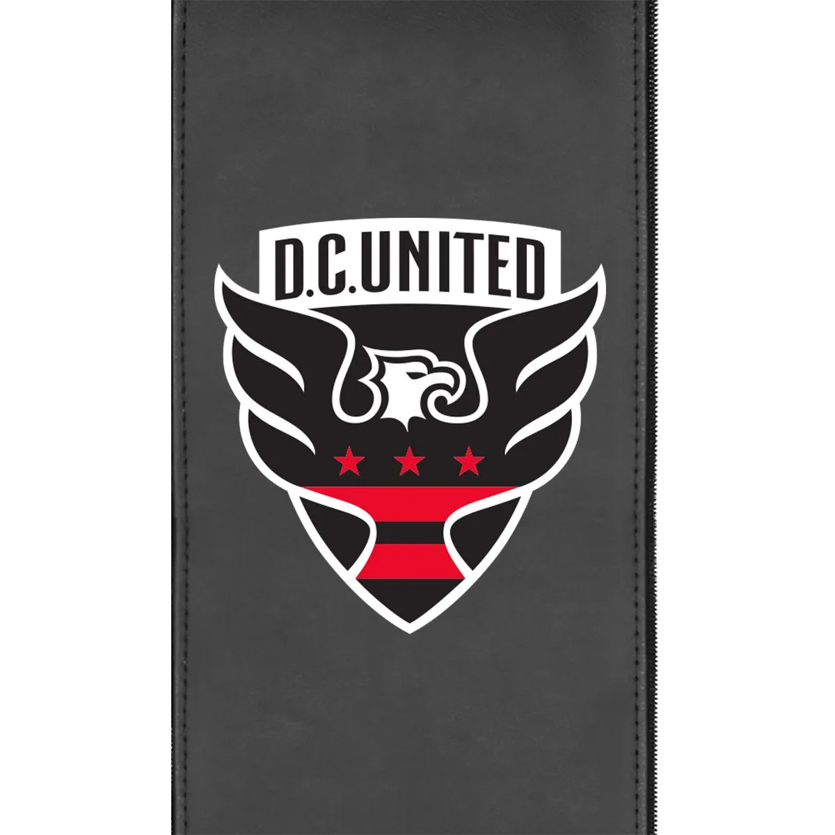 DC United FC Logo Panel for Xpression Gaming Chair Only