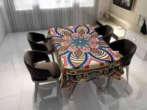 Digital printed tablecloth