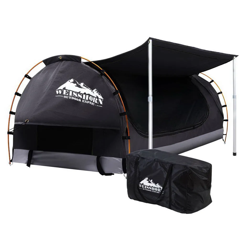 Double Swag Tent Ripstop Canvas Waterproof Weisshorn