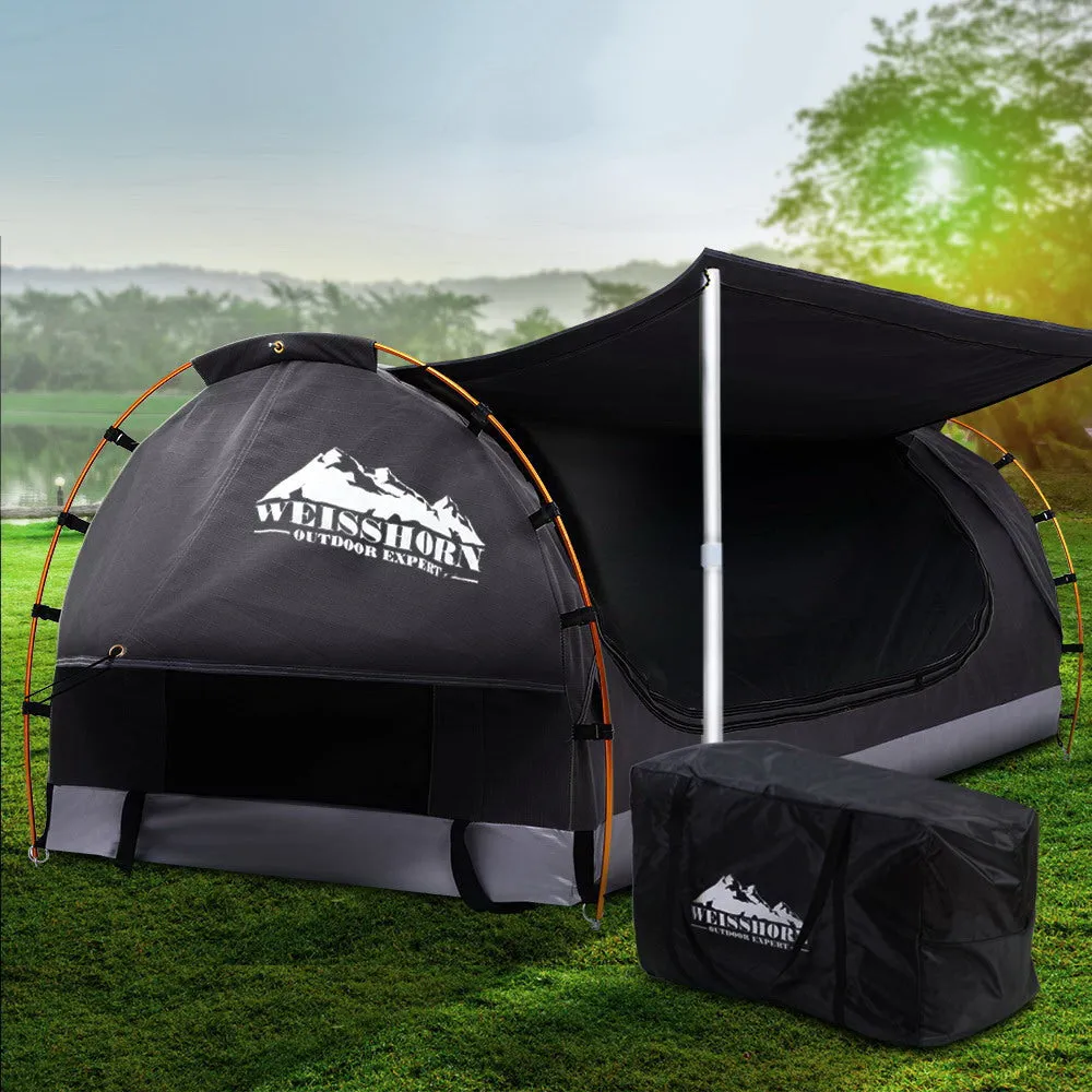 Double Swag Tent Ripstop Canvas Waterproof Weisshorn