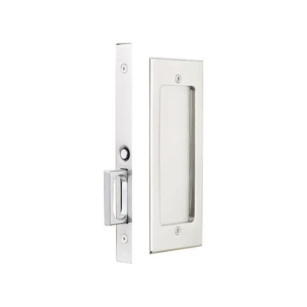 Emtek Brass Pocket Door Mortise Modern Rectangular (Several Finishes Available)