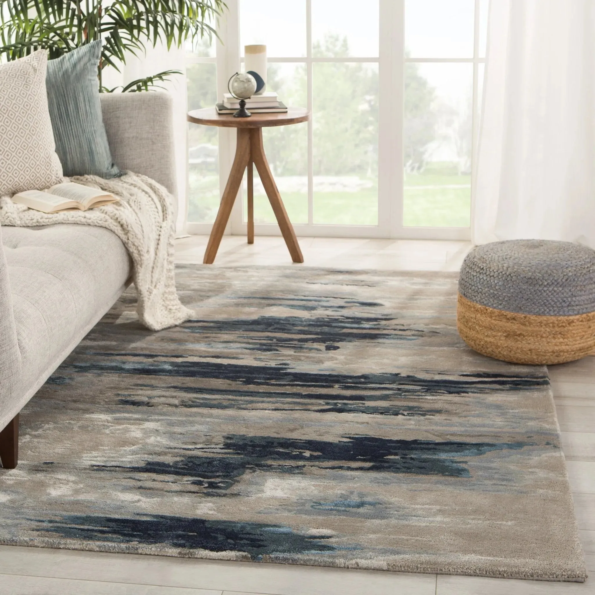 Genesis GES40 Dark Blue/Grey Rug