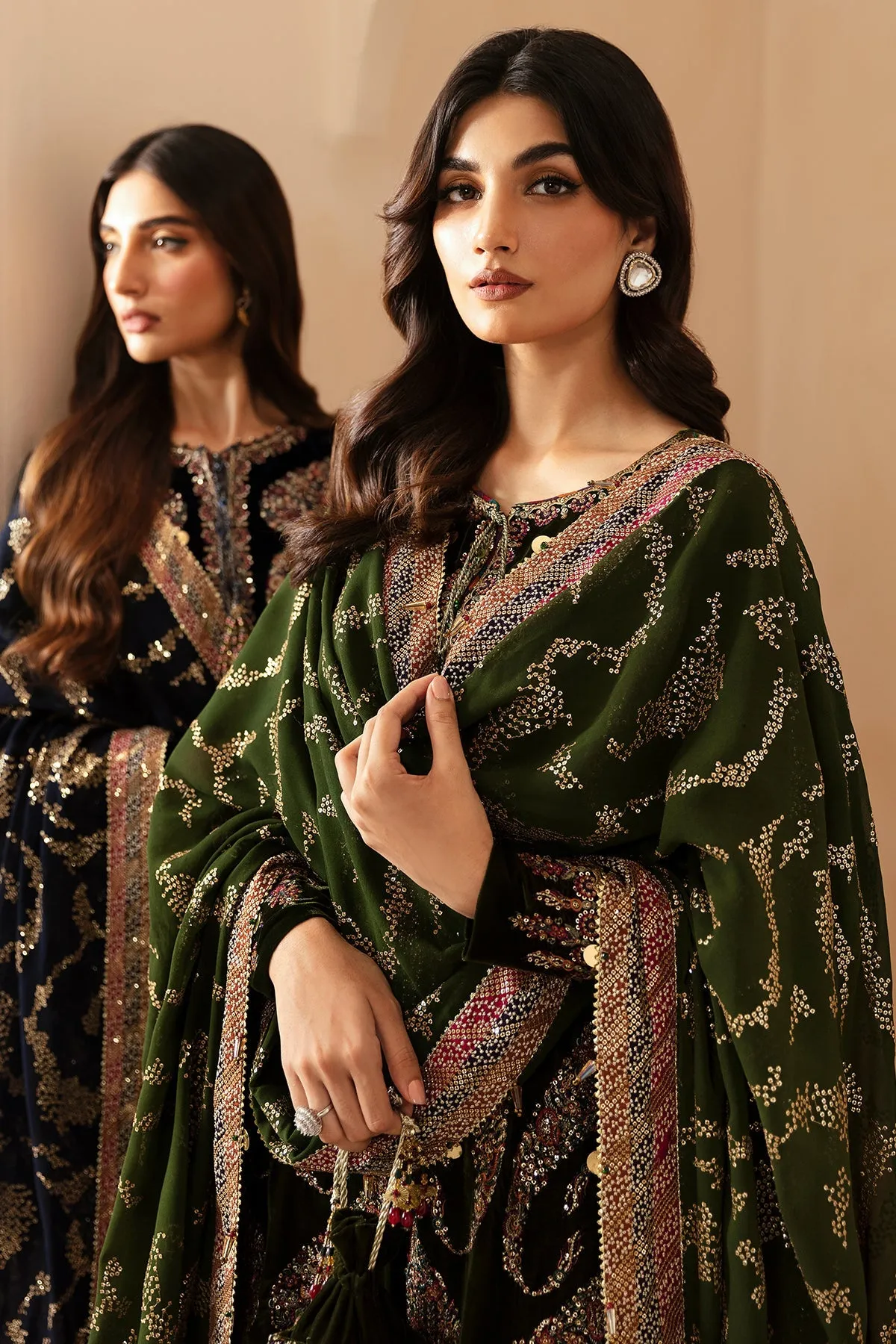 Jazmin The Velvet Edit Embroidered Formals – VF-2023