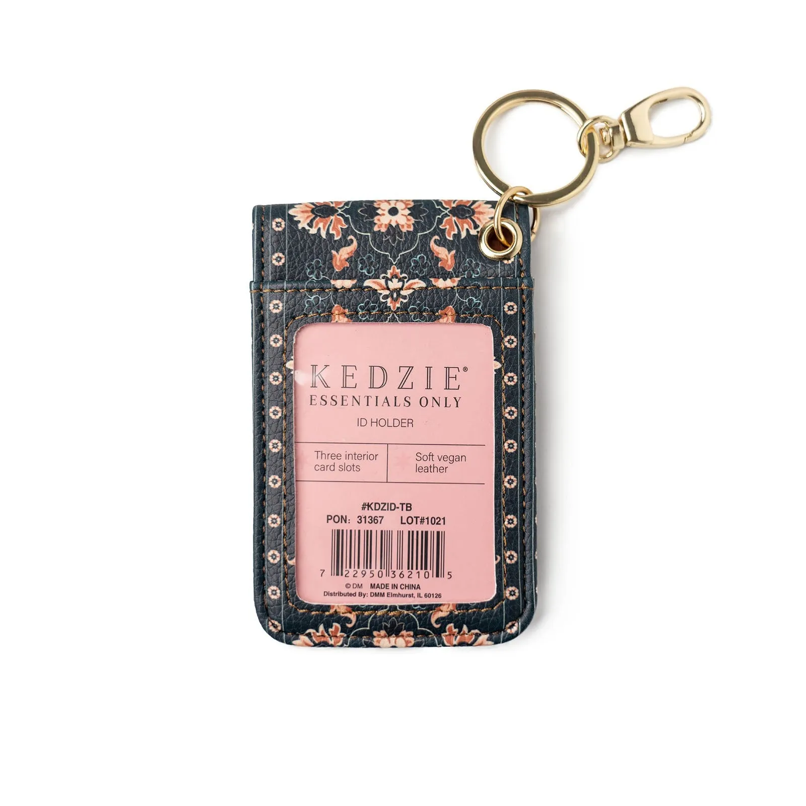 Kedzie Essentials Only ID Holder Keychain