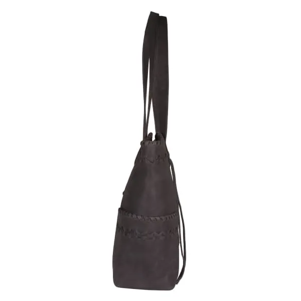 Kendall Lockable Leather Purse Tote