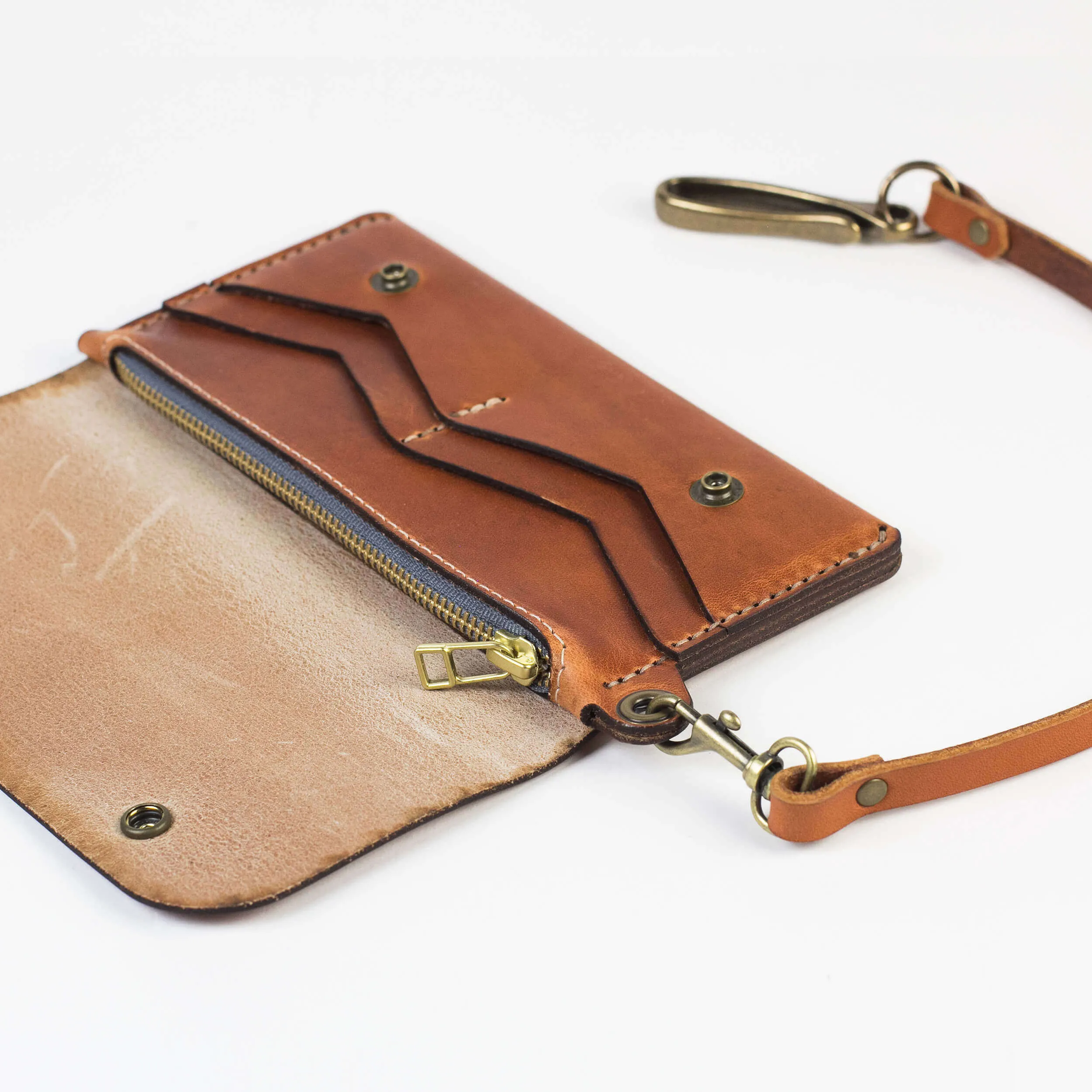 Long Trucker Wallet w/ Lanyard