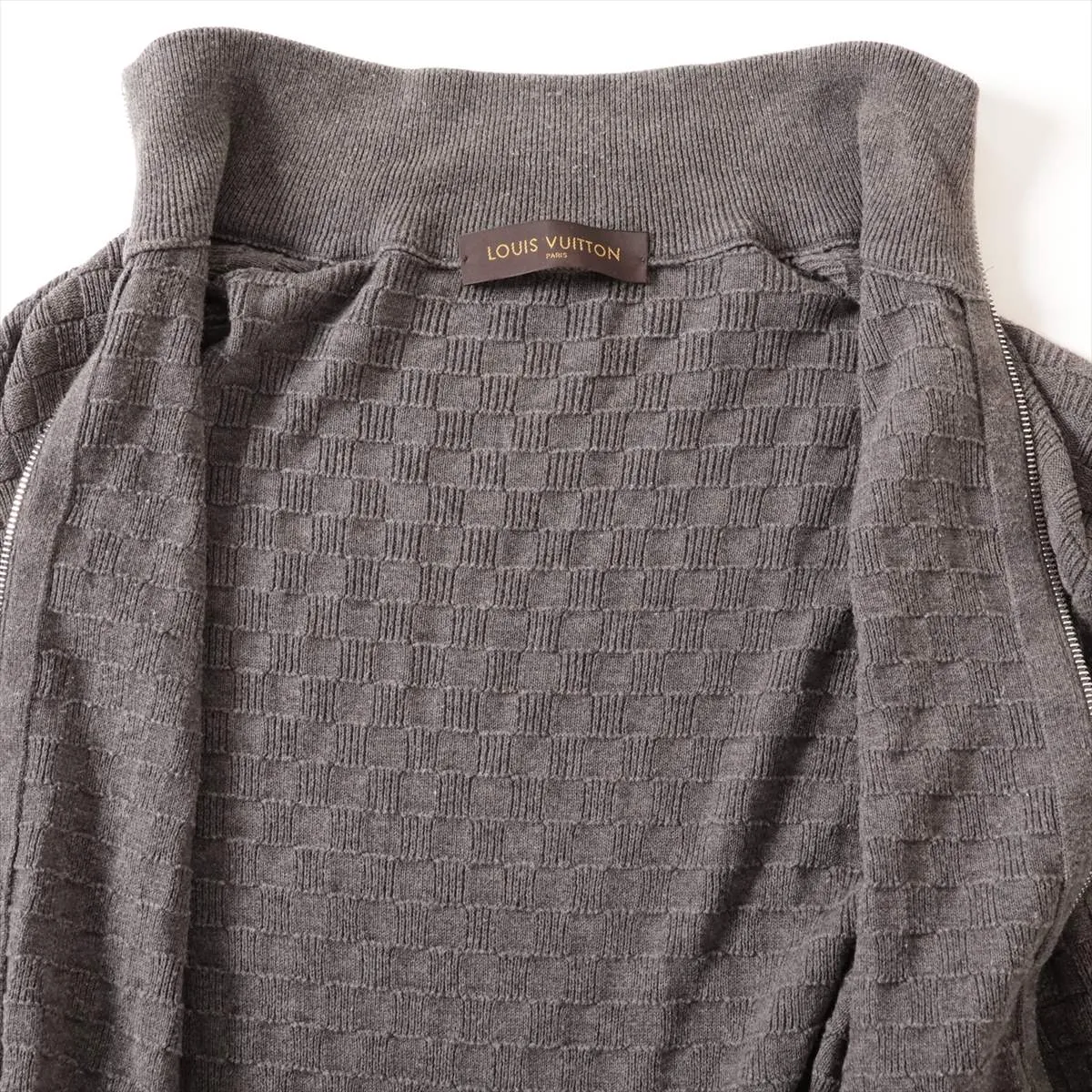 Louis Vuitton Damier Cardigan Dark Gray