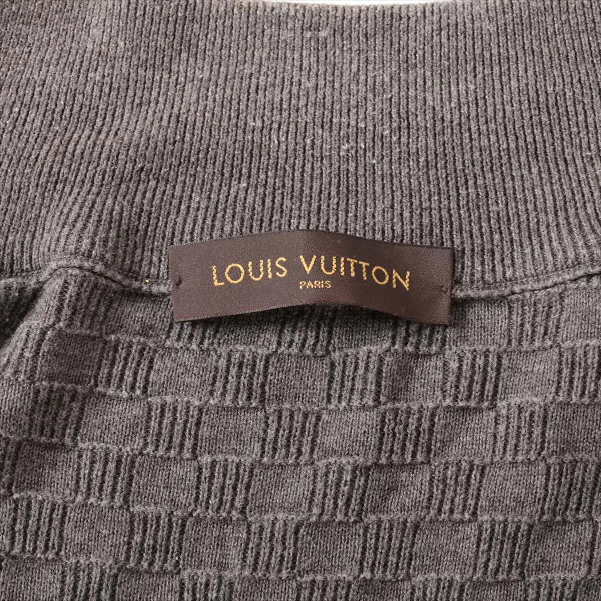 Louis Vuitton Damier Cardigan Dark Gray