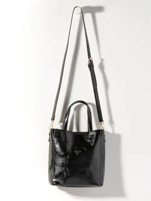 Maddie Mini Tote - Black